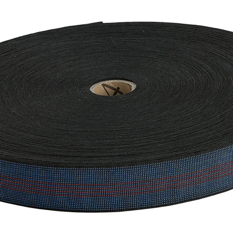 70mm 60% Elasticity Seat Webbing metre  4 stripes