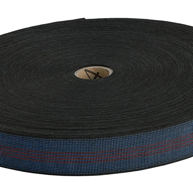70mm 60% Elasticity Seat Webbing metre  4 stripes