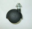 40mm Plastic Twin Wheel Castor with M8 Bolt x pack of 2 pcs