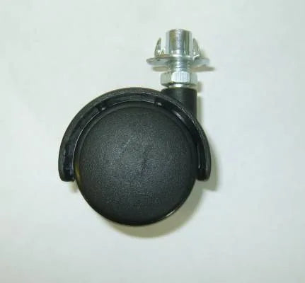 40mm Plastic Twin Wheel Castor with M8 Bolt x pack of 2 pcs
