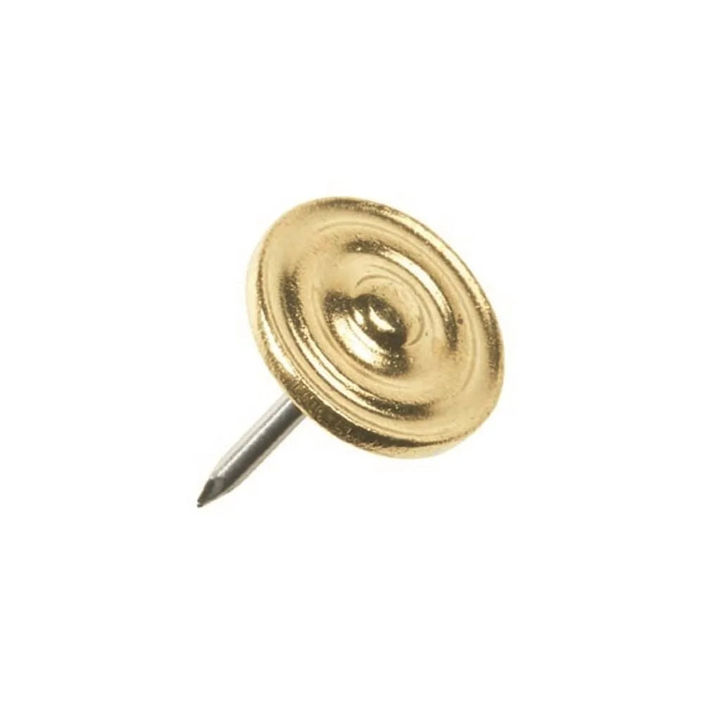 13mm Rosette Solid Brass Decorative Nail