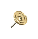 13mm Rosette Solid Brass Decorative Nail