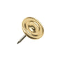 13mm Rosette Solid Brass Decorative Nail