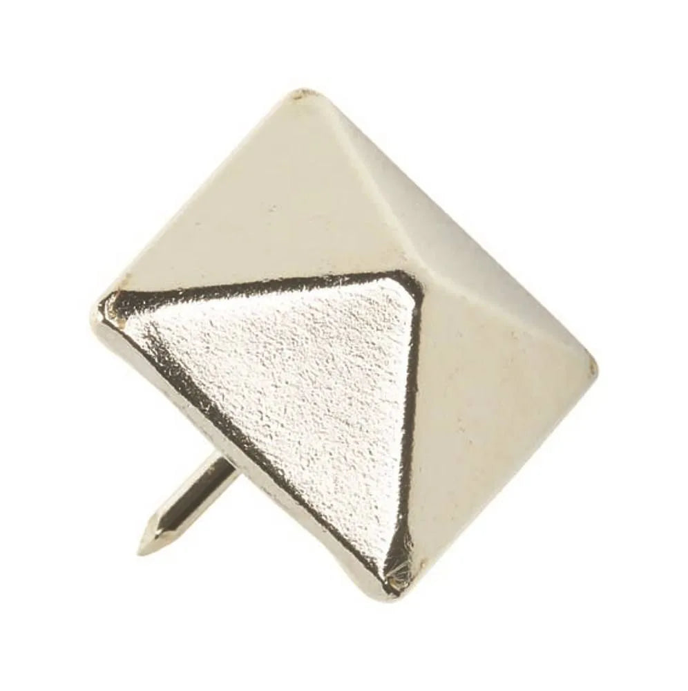 25mm 501F Square Upholstery Nail  Nickel