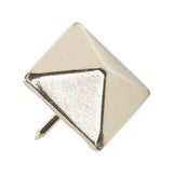 25mm 501F Square Upholstery Nail  Nickel