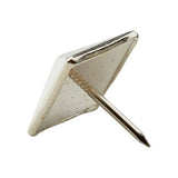 25mm 501F Square Upholstery Nail  Nickel