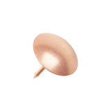 Copper Plated Low Domed Upholstery Nails