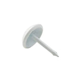 White High Domed Upholstery Nail