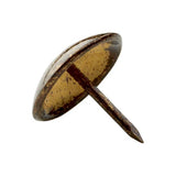 Black Old Gold Speckled Low Domed Upholstery Nails