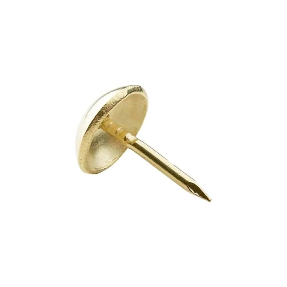 Brass Plated High Domed Upholstery Nails