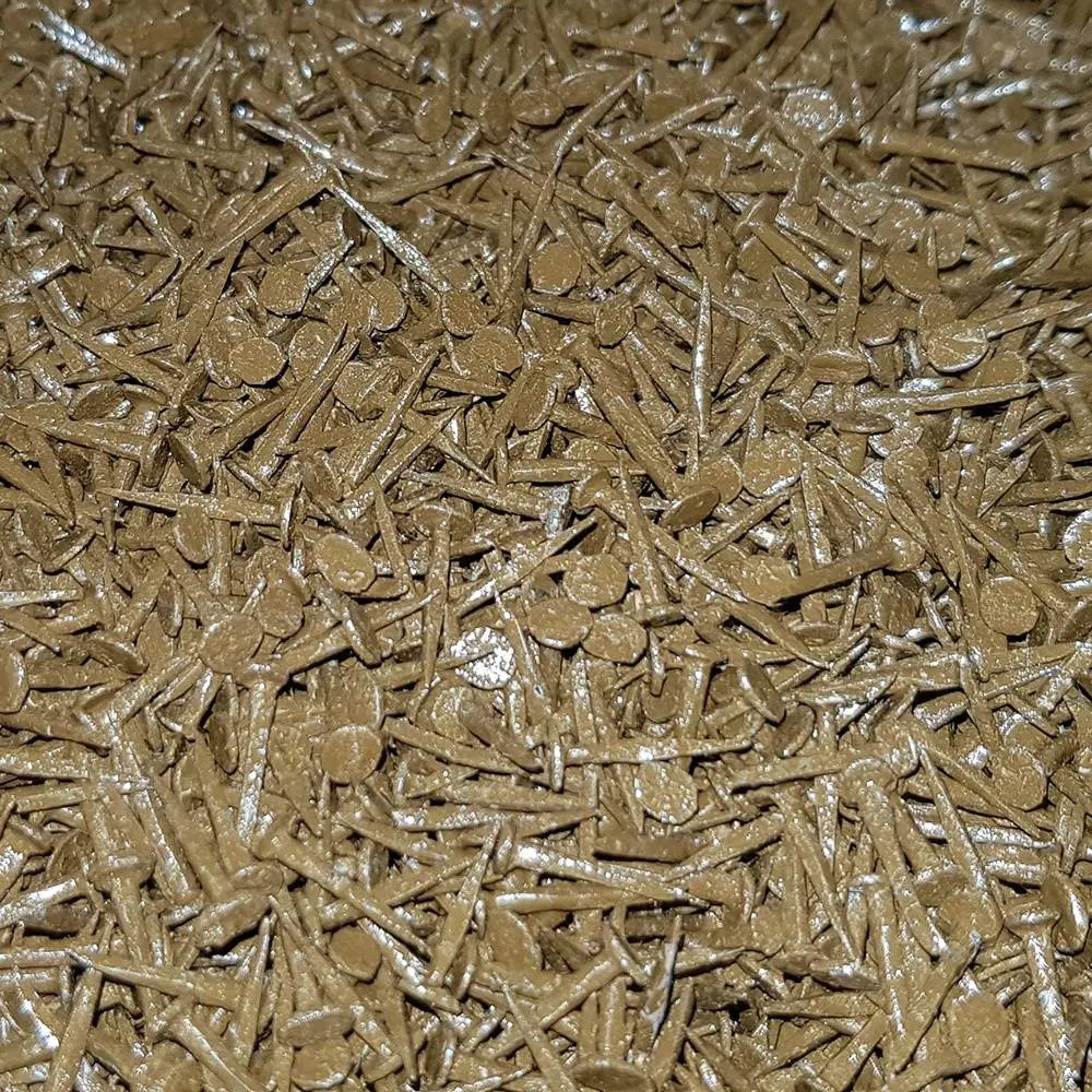 13mm Cut Gimp Pin  Brown