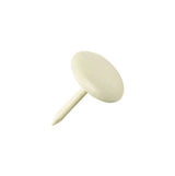 11mm Off White Enamelled Upholstery Nail  HG36