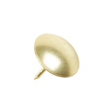 Brass Plated Low Domed Upholstery Nails