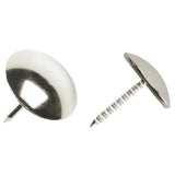 Nickel Plated Low Domed Upholstery Nails