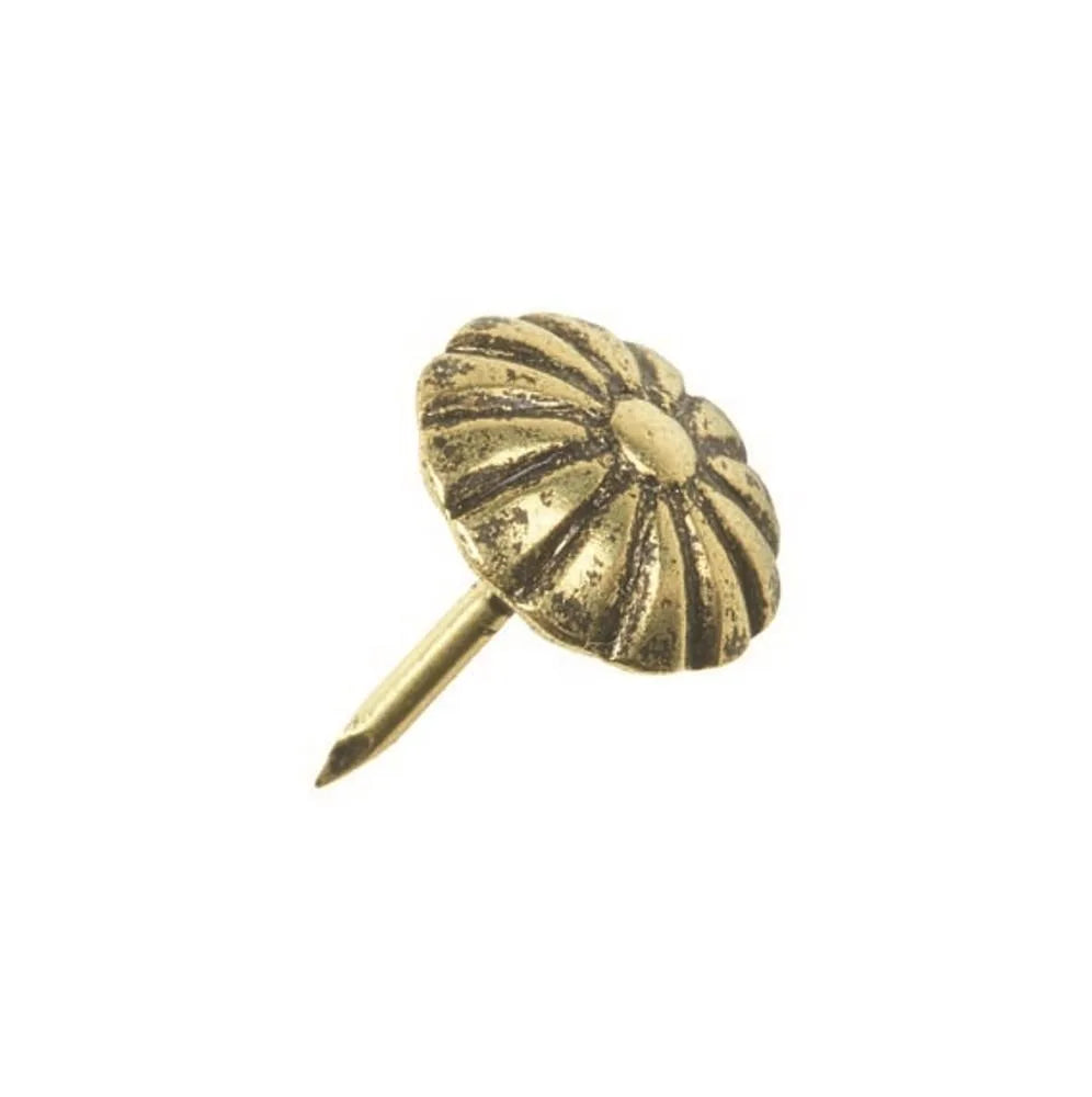12mm Daisy Low Dome Decorative Nail  Filled