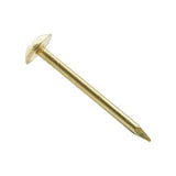 8mm 322e Decorative Nail  Brass Plated