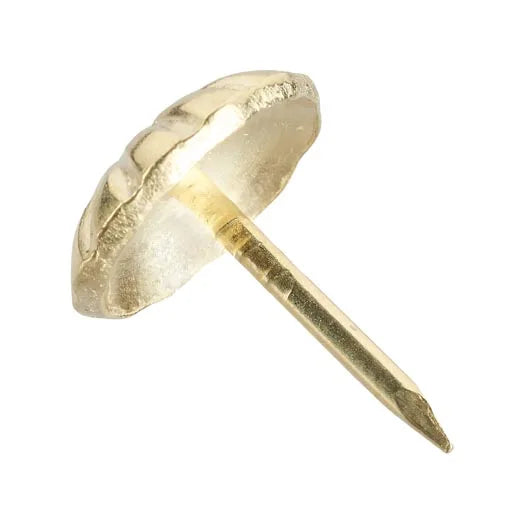 12mm Daisy High Dome Decorative Nail  Brass