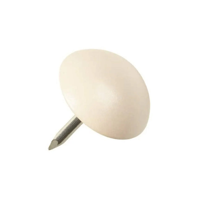 Powder Coated Upholstery Nails  Cream