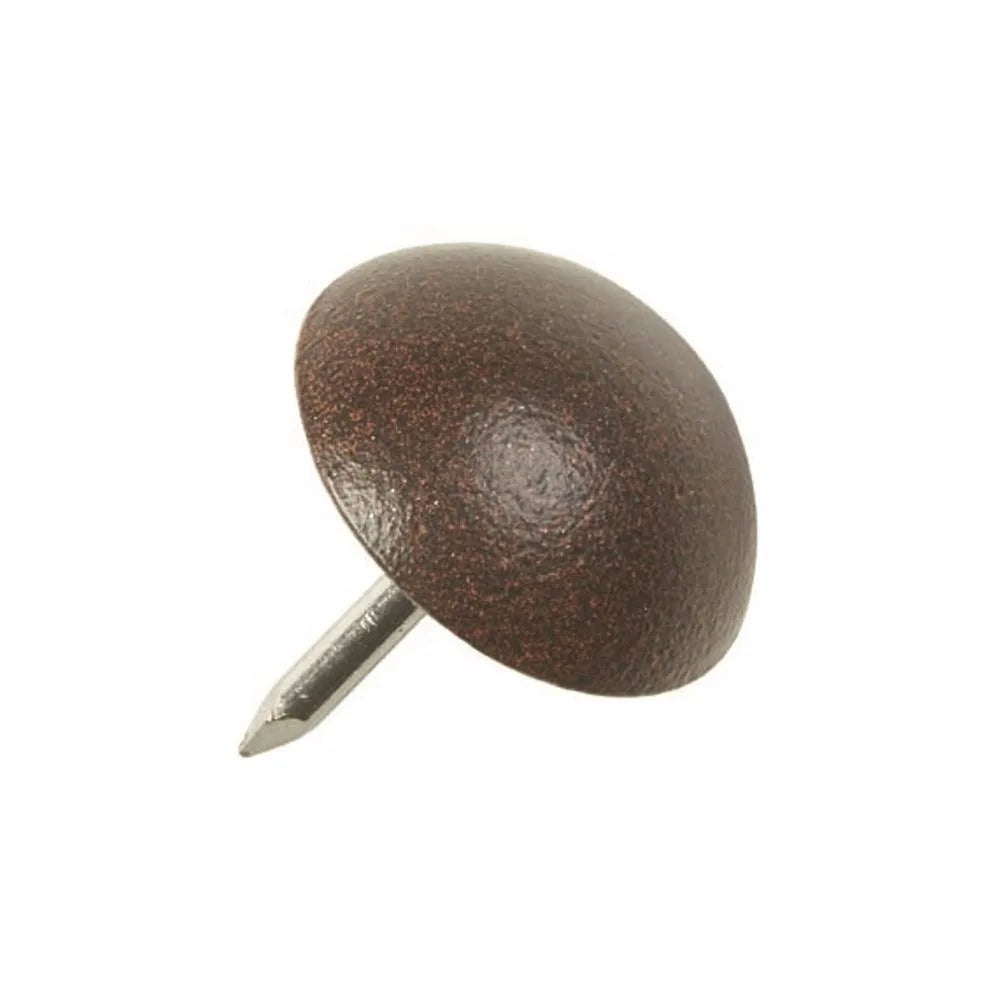 Powder Coated Upholstery Nails  Brown