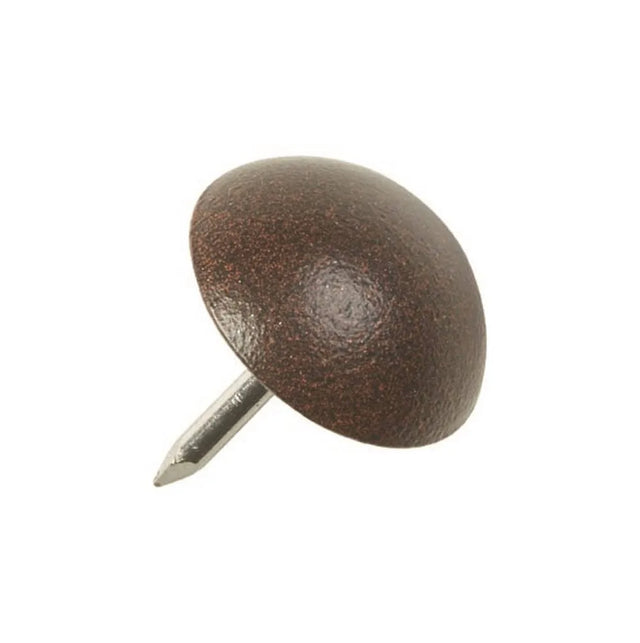 Powder Coated Upholstery Nails  Brown