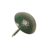 Powder Coated Upholstery Nails  Copper/Green