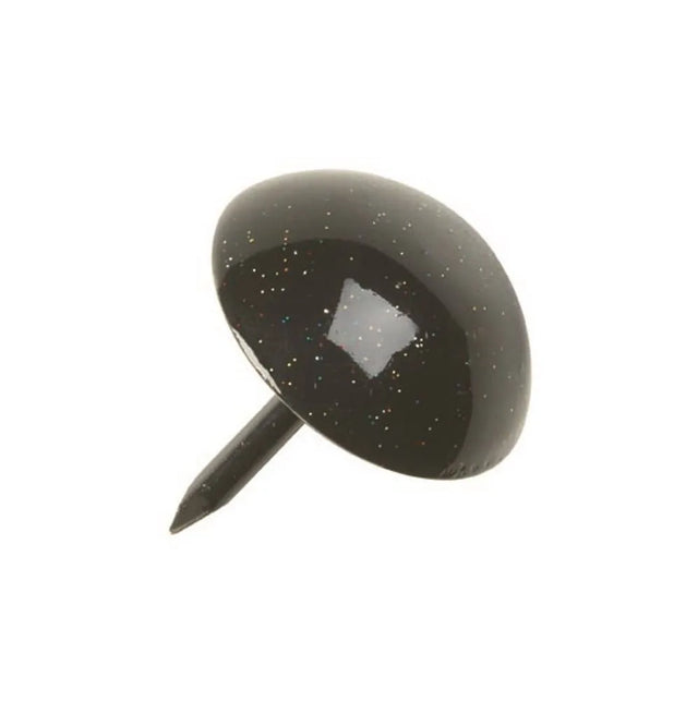 Powder Coated Upholstery Nails  Black Twilight