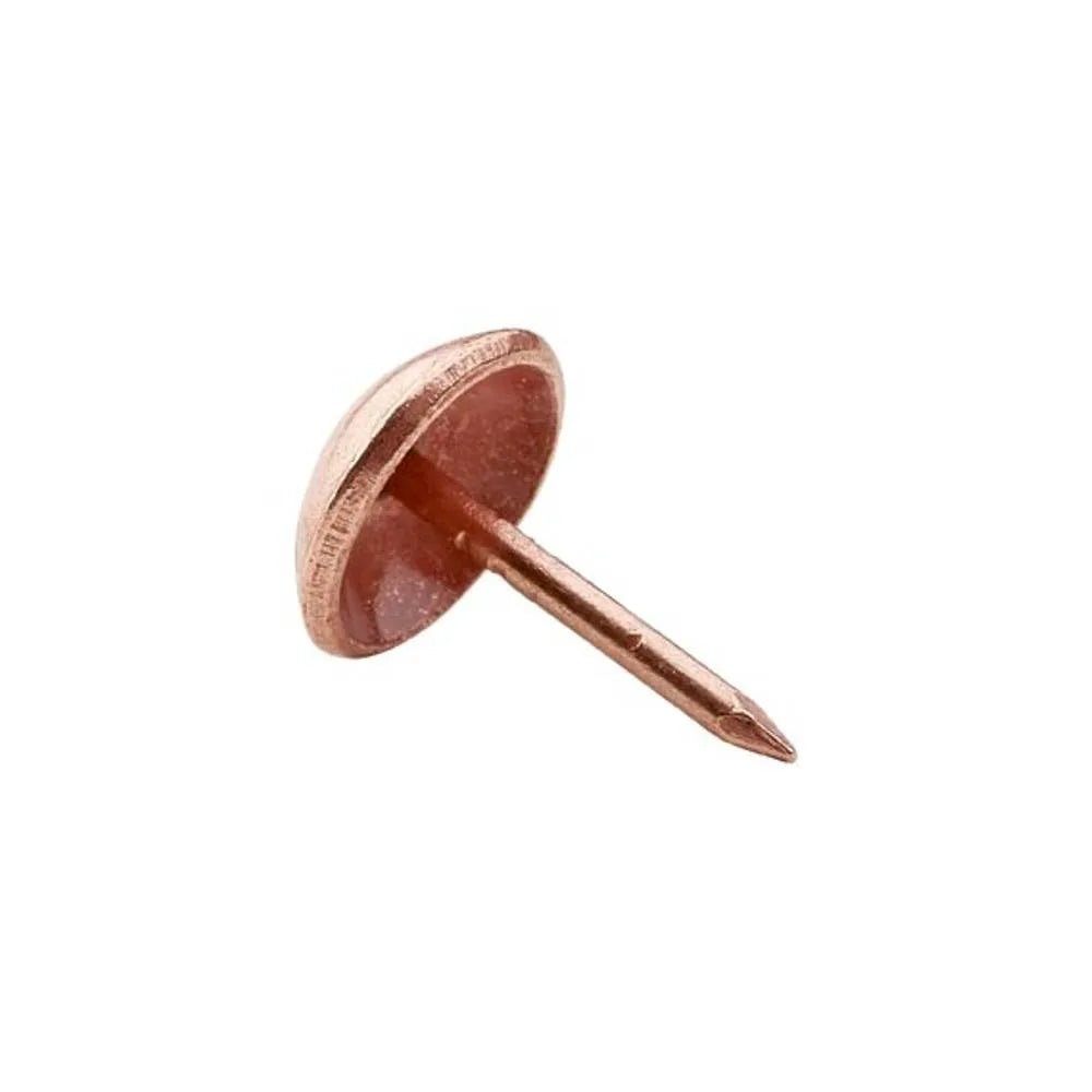 Copper Plated High Domed Upholstery Nails