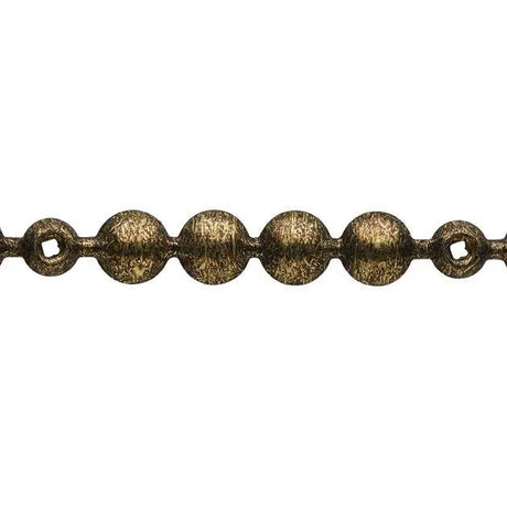 Old Gold Speckled Traditional Low Domed Upholstery Nail Strip