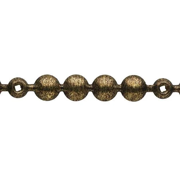 Old Gold Speckled Traditional Low Domed Upholstery Nail Strip