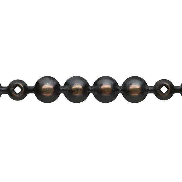 Old Copper Traditional Low Domed Upholstery Nail Strip