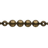 Old Gold Speckled High Domed Upholstery Nail Strip