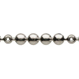 Nickel High Domed Upholstery Nail Strip