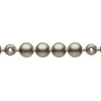 Pewter High Domed Upholstery Nail Strip