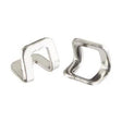 Stainless Steel Zipper Stops  100 pcs