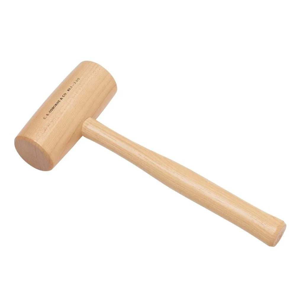 12oz Barrel Shaped Hickory Mallet