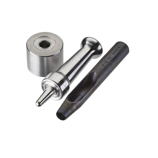 No.00 Grommet Kit  Inc. Die Set, Cutter and 36 Brass Grommets