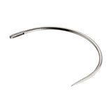 2 1/2 inch Curved Round Point Upholstery Needle  Heavy Gauge