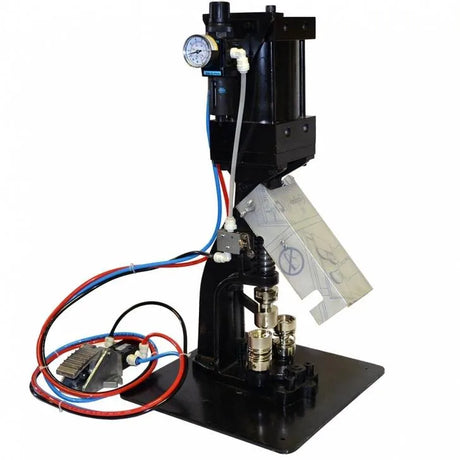 Pneumatic 3 Piece Swivel Button Machine Press  W4