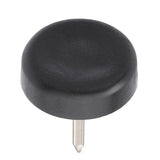 Black Plastic Furniture Glides