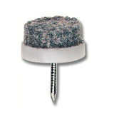 White Cushion Glides with Felt