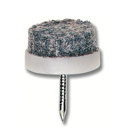 White Cushion Glides with Felt