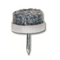 White Cushion Glides with Felt