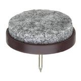 Brown Cushion Glides with Felt