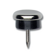 Nickel Rubber Cushion Furniture Glides
