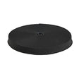 19mm Black Woven Elastic  25m Reel
