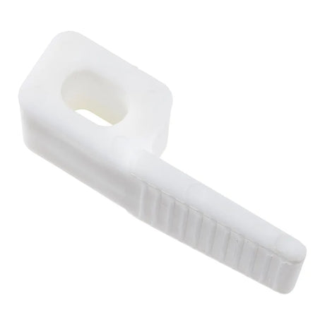 Plastic Staple Spring Clip  White 45mm