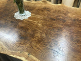 Book Matched Burr Brown Oak Table