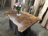 Book Matched Burr Brown Oak Table