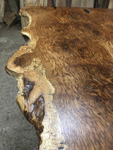 Book Matched Burr Brown Oak Table