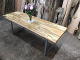 Book Matched Spalted Beech Table